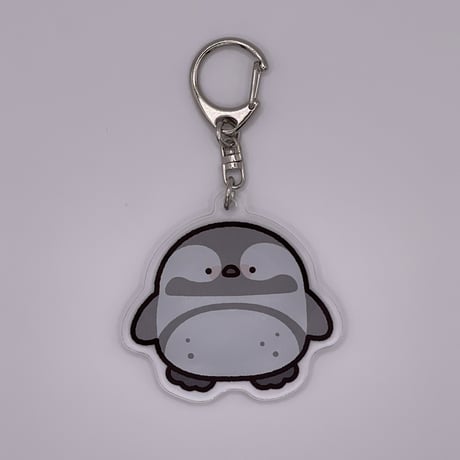【マリンワールド×かやぬゆみ】アクリルキーホルダー（ペンギン）
