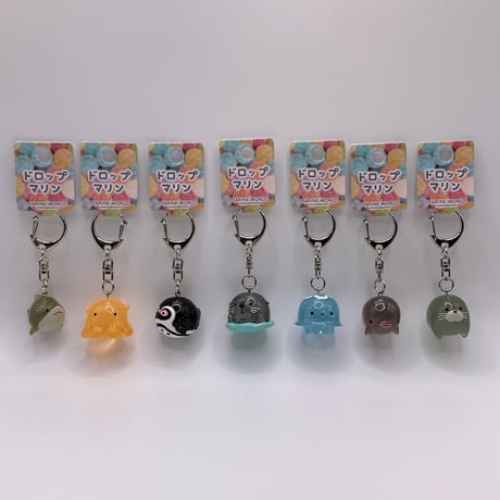 ドロップマリンキーホルダー（ラッコ）