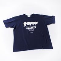 Tシャツ（エイエイゴー）- インディゴ