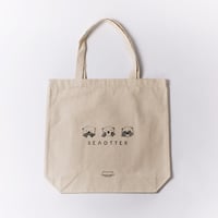 トートバッグ（ラッコ）- 生成り