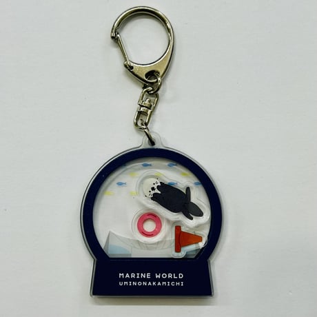 シャカシャカキーホルダー（ラッコ）