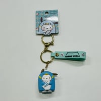 【マリンワールド×ポチャッコ】立体ラバーキーホルダー