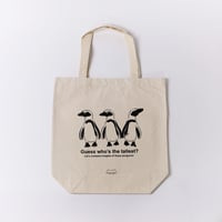 トートバッグ（ケープペンギン）- 生成り