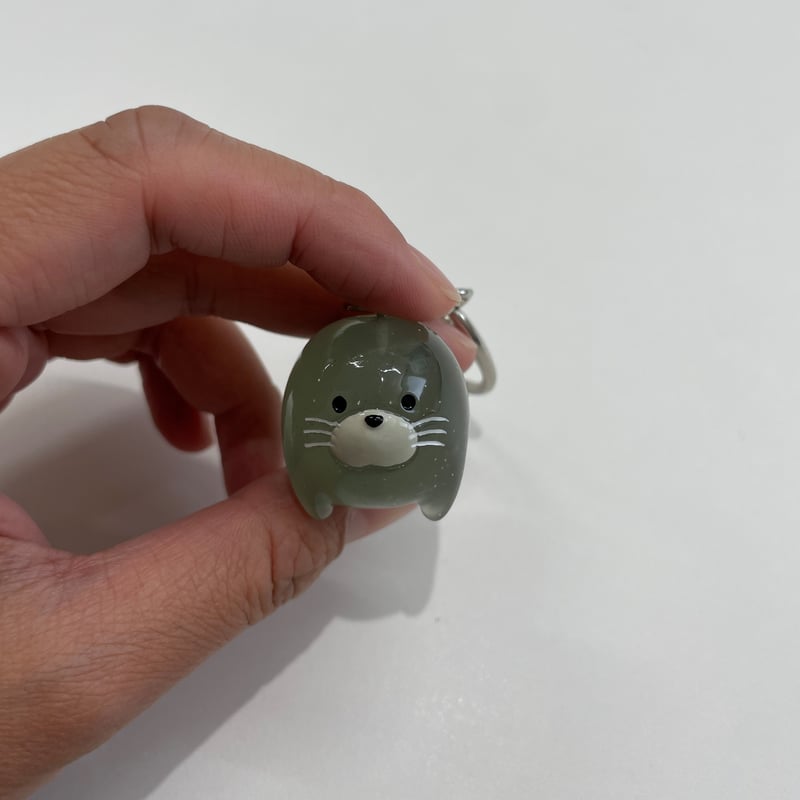 ドロップマリンキーホルダー（アザラシ） | すいそう