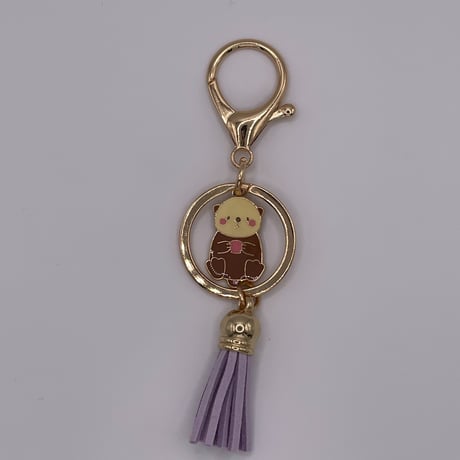 タッセルキーホルダー（ラッコ）