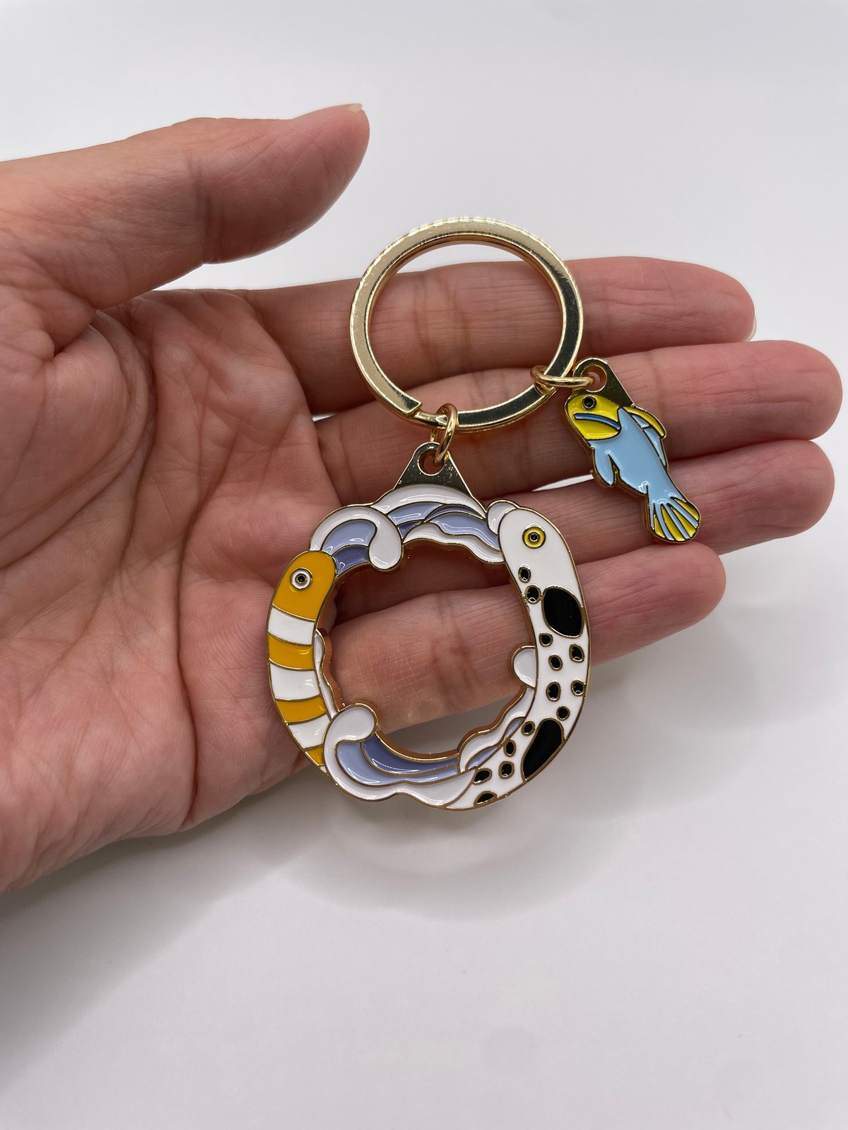 2連メタルキーホルダー（チンアナゴ＆アカハチハゼ） | すいそう