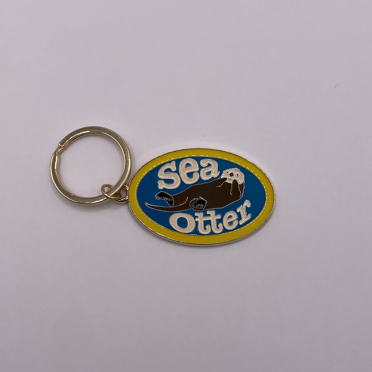 メタルキーホルダー（ラッコ） | すいそう