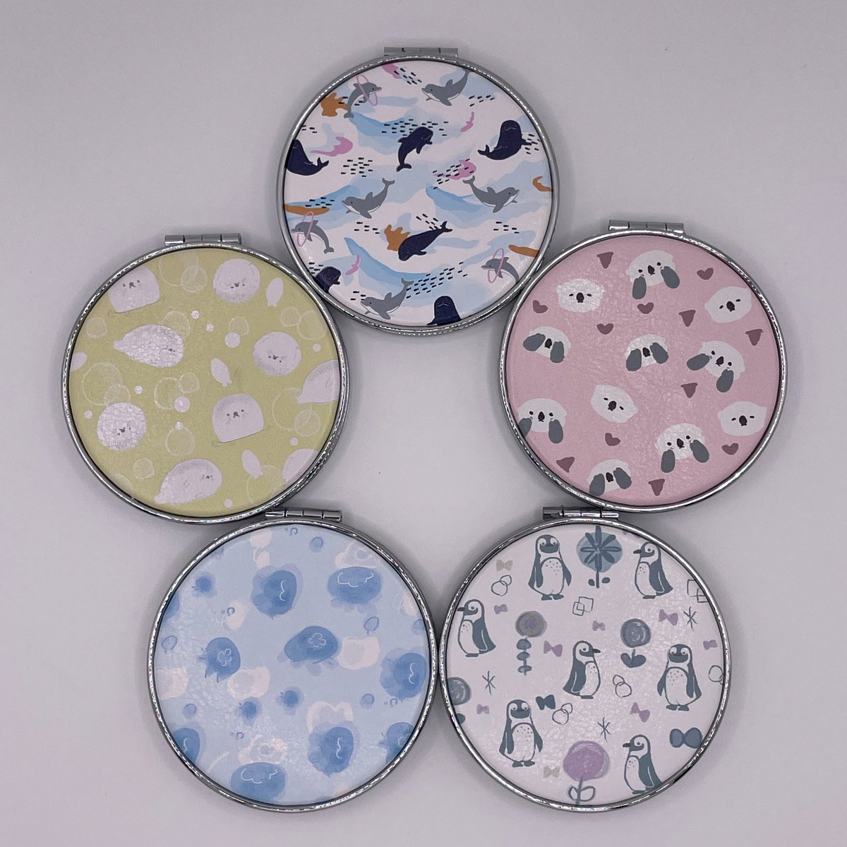 コンパクトミラー（ペンギン） | すいそう