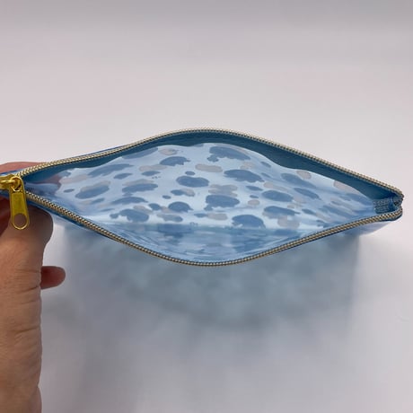 PVCフラットポーチ（クラゲ）