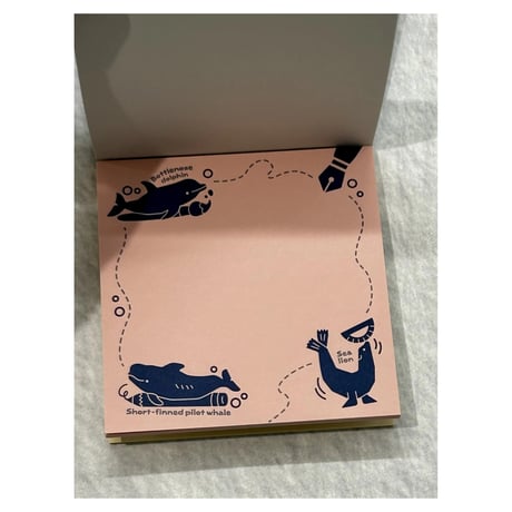 【うみなか文具店】カラー付箋