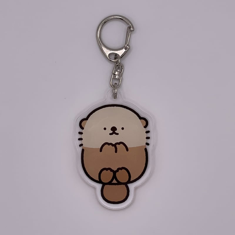 マリンワールド×かやぬゆみ】アクリルキーホルダー（ラッコ） | すいそう