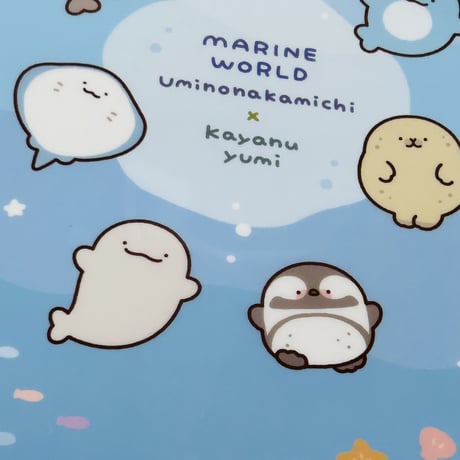 【マリンワールド×かやぬゆみ】クリアファイル①