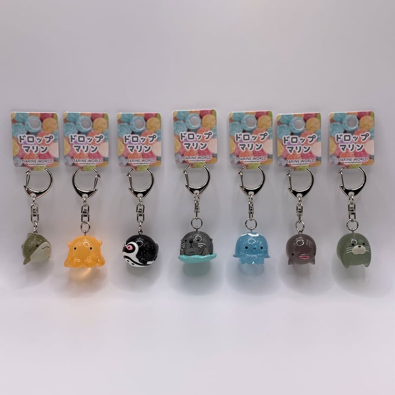 ドロップマリンキーホルダー（アザラシ） | すいそう
