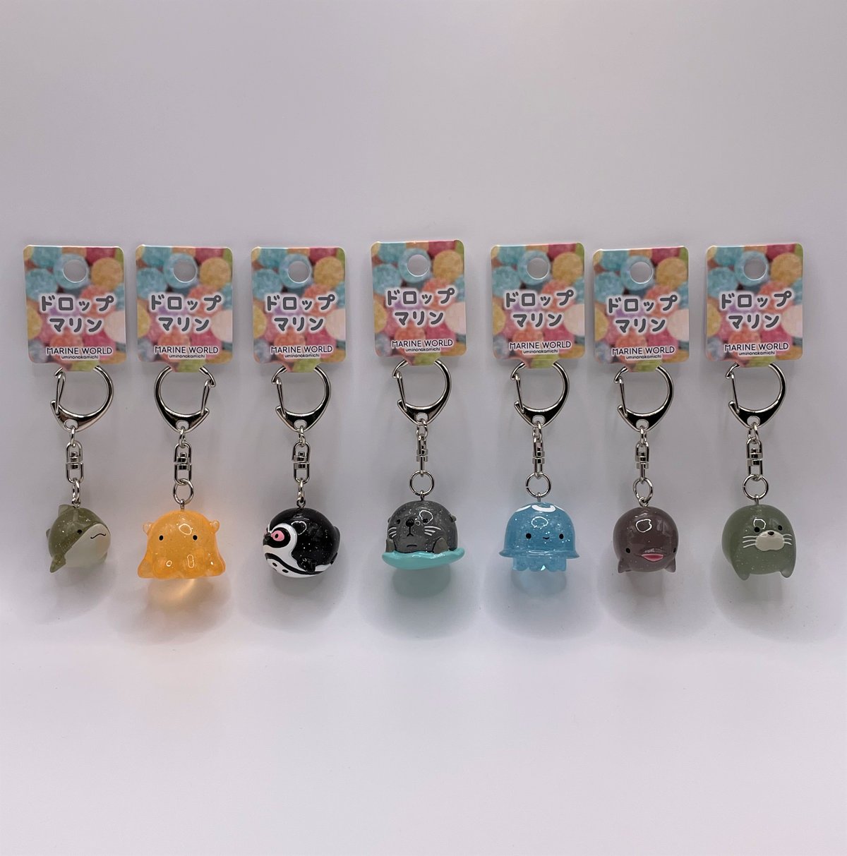 ドロップマリンキーホルダー（アザラシ） | すいそう