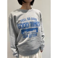 スウェット（ラッコ GOOD TIMES）- グレー