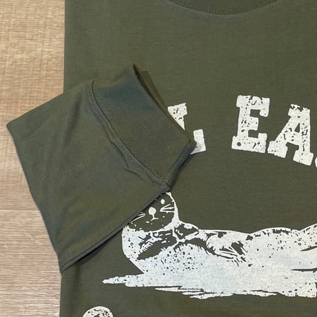 ロングTシャツ（ラッコ FEEL EASY）- ホワイト