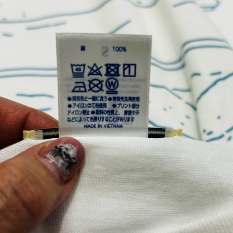 Tシャツ（4コマラッコ）- ホワイト