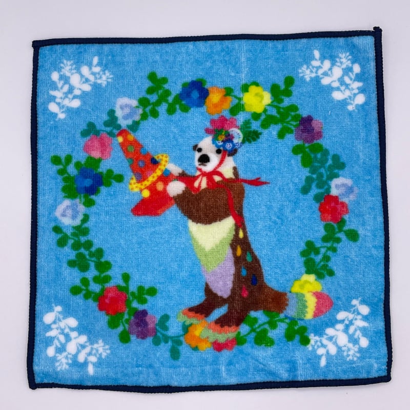 マリンワールド×Kayo Horaguchi】ミニタオル（ラッコ） | すいそう