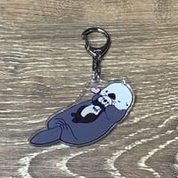 ペンギンキャラクター アクリルキーホルダー 新品未開封『おこしやす、ちとせちゃん』🐧アクリルキーホルダー