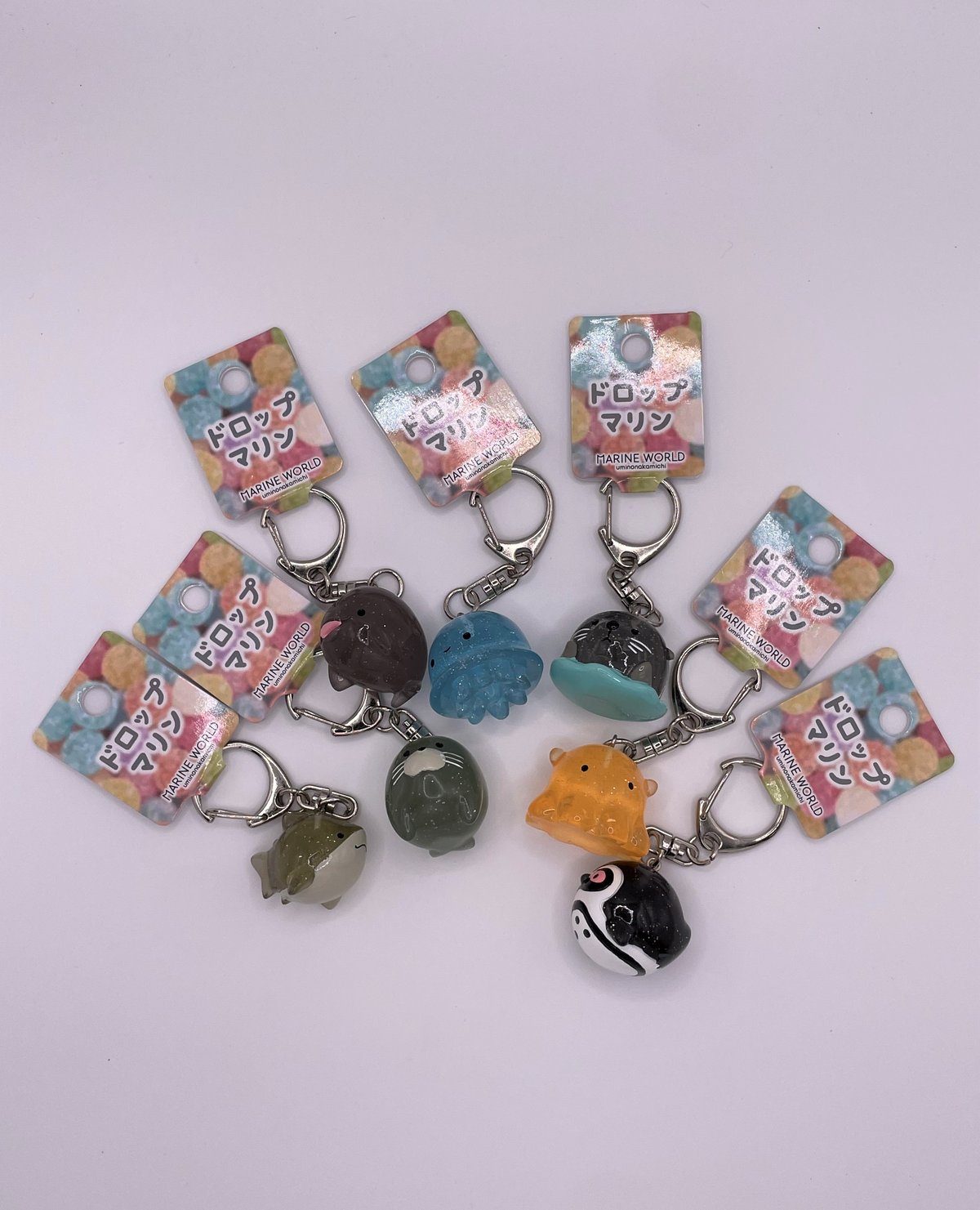 ドロップマリンキーホルダー（アザラシ） | すいそう