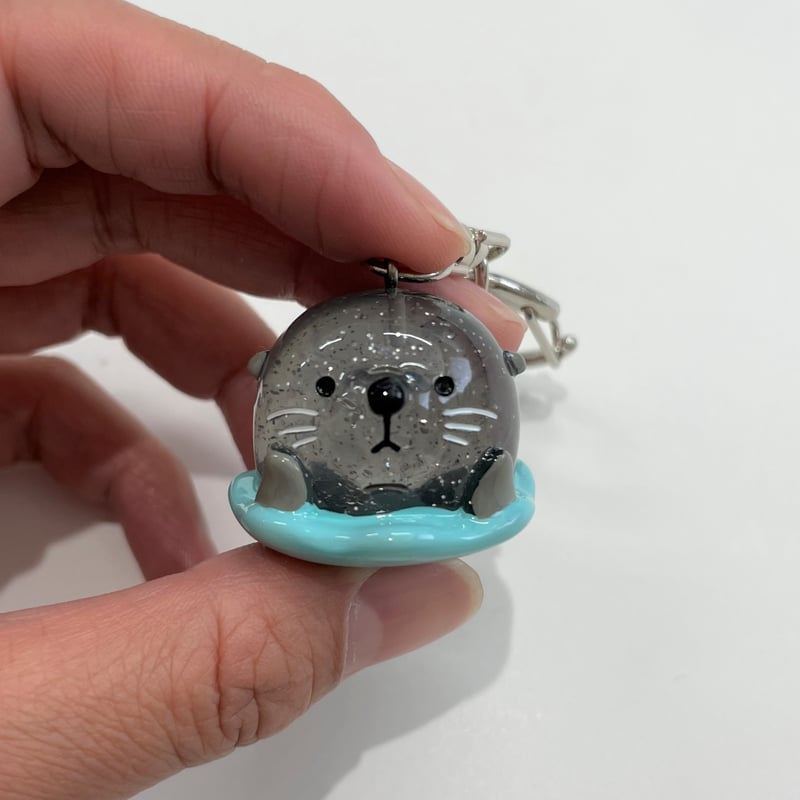 ドロップマリンキーホルダー（ラッコ） | すいそう