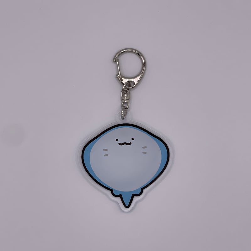 マリンワールド×かやぬゆみ】アクリルキーホルダー（エイ） | すいそう