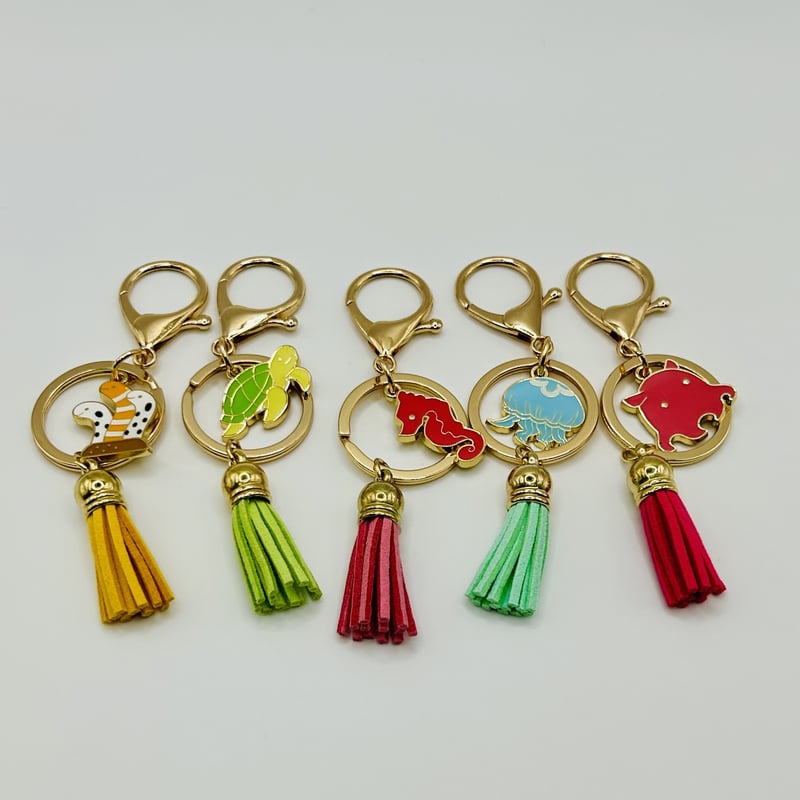 ネイティブアメリカン タッセルキーホルダー 重い 男前 