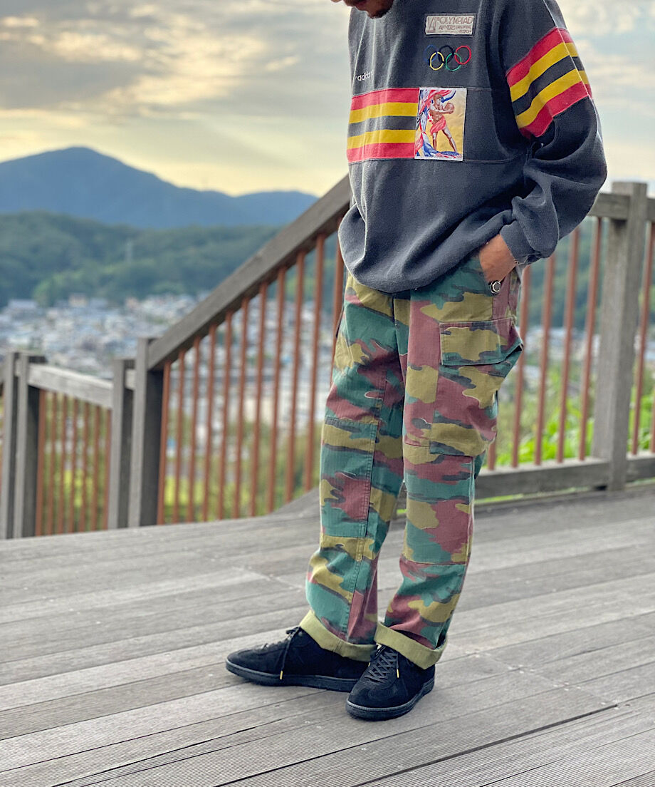 Vintage Adidas olympics crewneck | wabi-sabi-vi