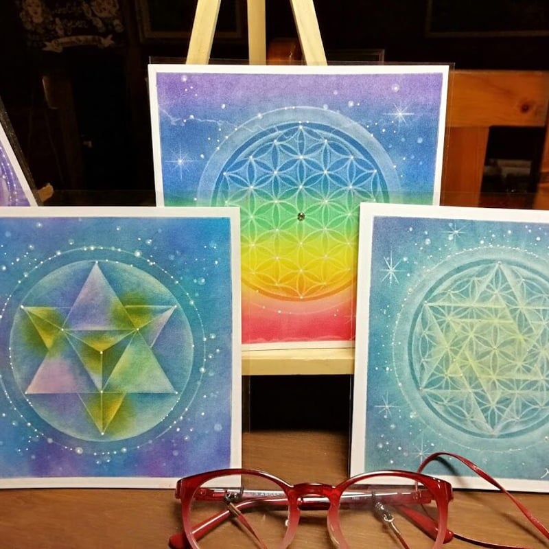 アート講座『フラワーオブライフ』 | Mandala Mari Art School