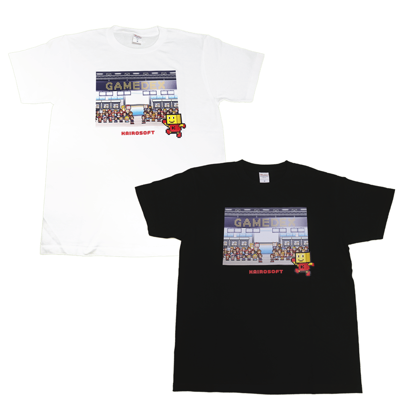 Tシャツ[GAMEDEX](全2色) | カイロくんのアンテナショップ
