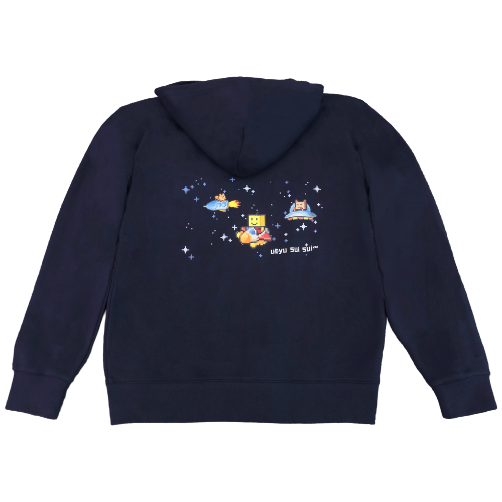 パーカー[宇宙すいすい] | カイロくんのアンテナショップ