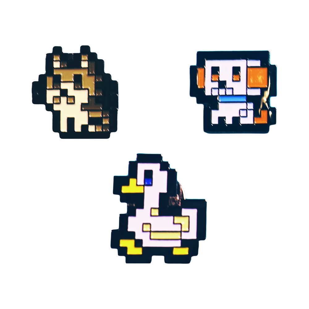 ゲームキャラクターイラストピンバッジセット Ib」－ キャラクターピンバッジセット1 イヴ - Fangamer Japan