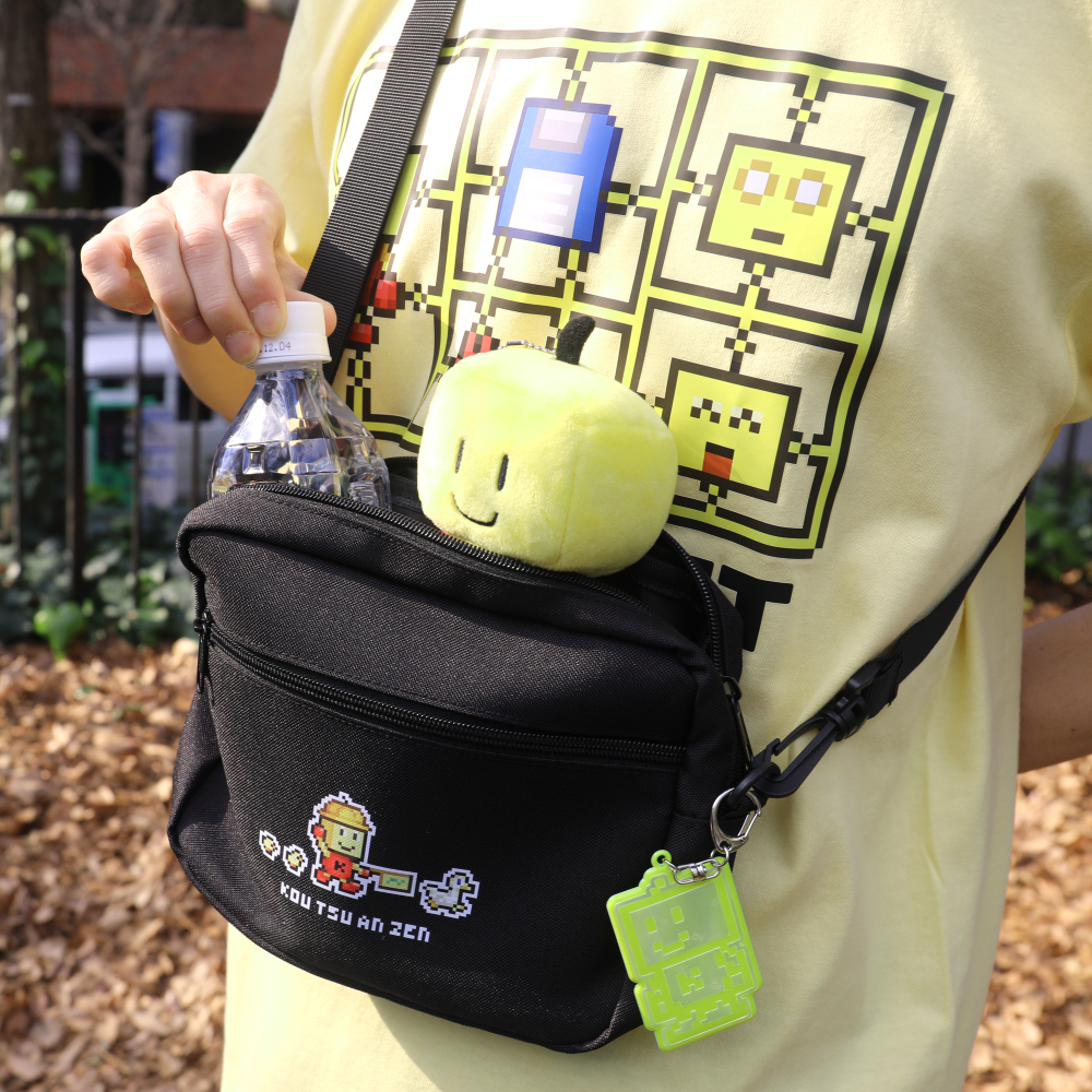 ショルダーバッグ[交通安全カモ] | カイロくんのアンテナショップ