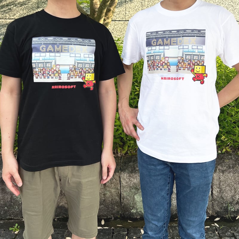 Tシャツ[GAMEDEX](全2色) | カイロくんのアンテナショップ
