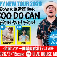 HIPPY ファンクラブ”BOO FAN"沖縄公演 招待チケット