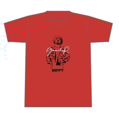 ［XXLのみ］HIPPY × GAUCHER限定コラボTシャツ
