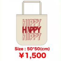 HIPPY HAPPY トートバッグ