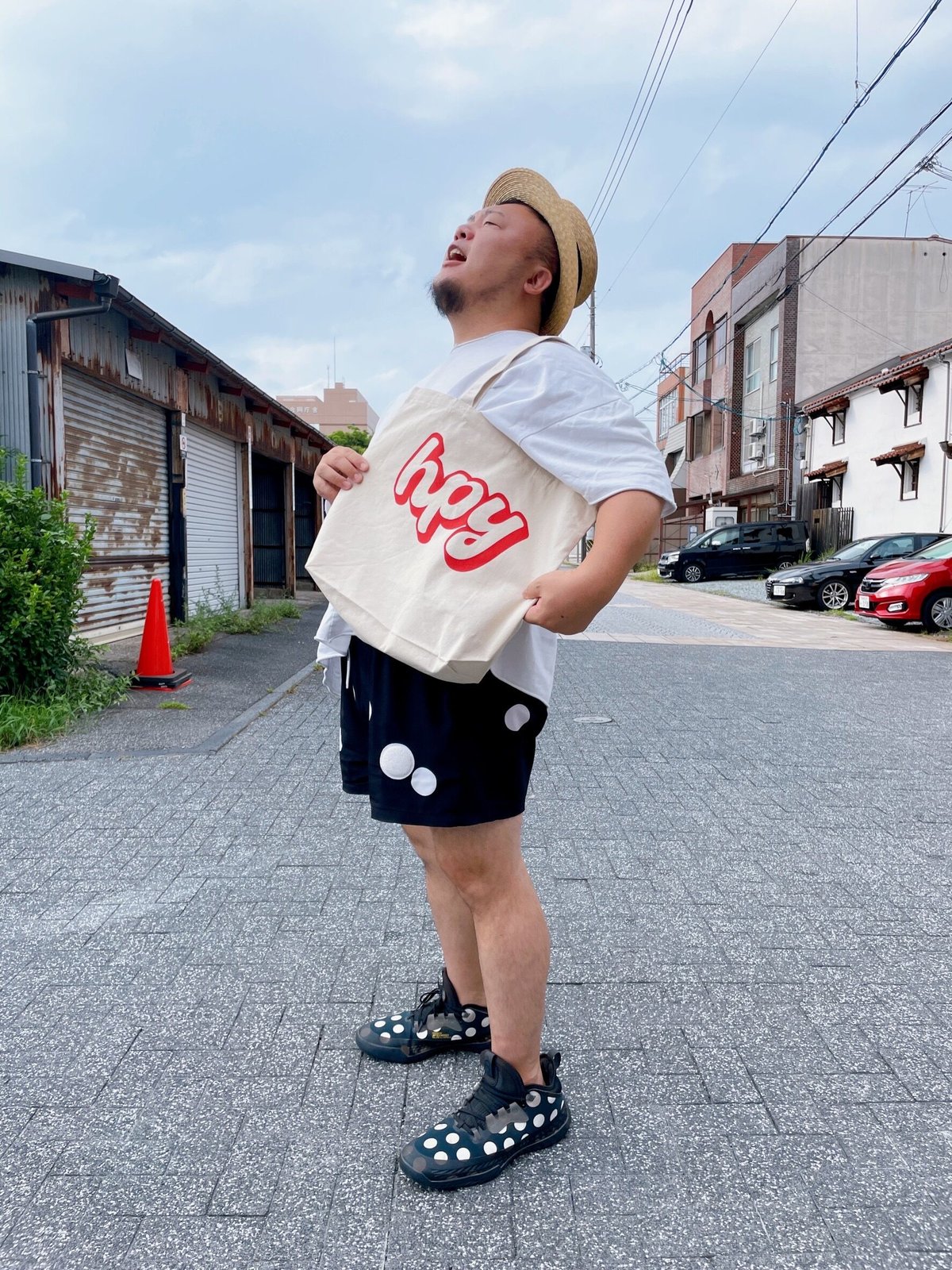 HAPPY ビッグトートバッグ & キーリング3種類 セット HAPPY ビッグトートバッグ & キーリング3種類 セット