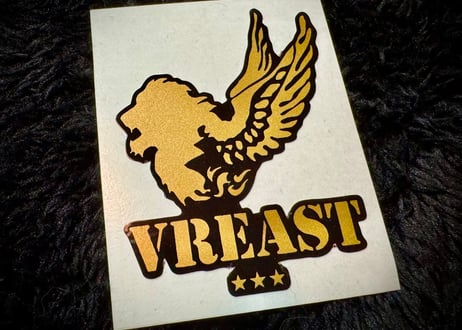 VREAST 《GOLD standard ver.》ステッカー‼︎