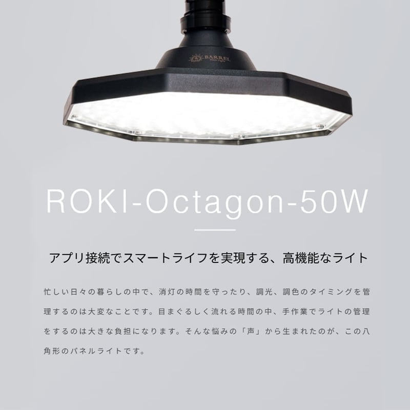ROKI-OCTAGON-50W | STELLA.PLANTS