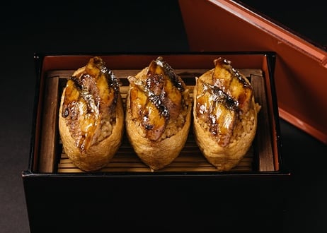鰻也‐UNARI‐うなぎ稲荷のせいろ蒸し３箱（９ヶ入り）