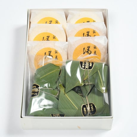 笹巻羊羹（5個）・満月最中（6個）詰合せ