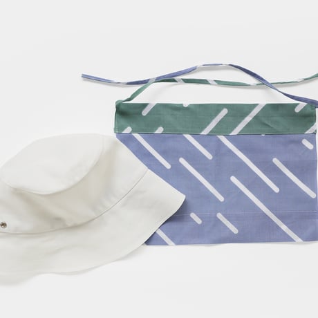 BucketHat with Sunshade Mask 雨休み