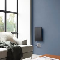 Wall-mounted Router Storage ブラック