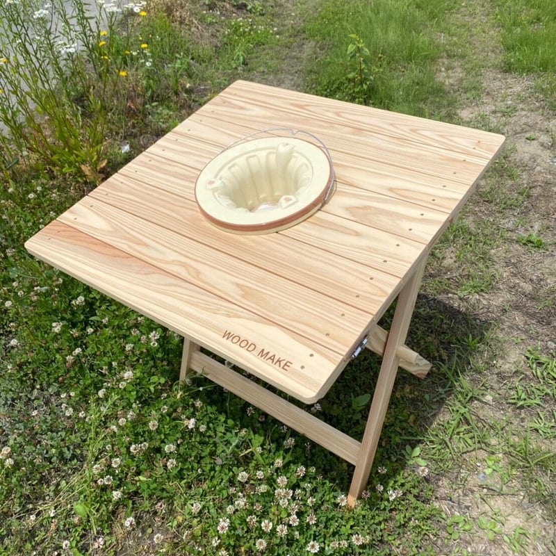 ガーデンテーブル　ハンドメイド ガーデン テーブル セット 4点 HXT-135B2 | 山善ビズコム オフィス用品