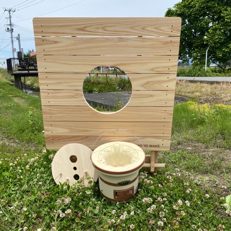 700mm ガーデンテーブル七輪セット | WOOD MAKE STORE