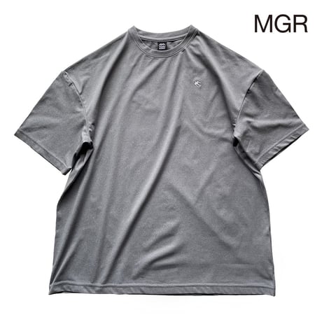F&M TSUBAME BOX Tee 04 MGR / WH / NV