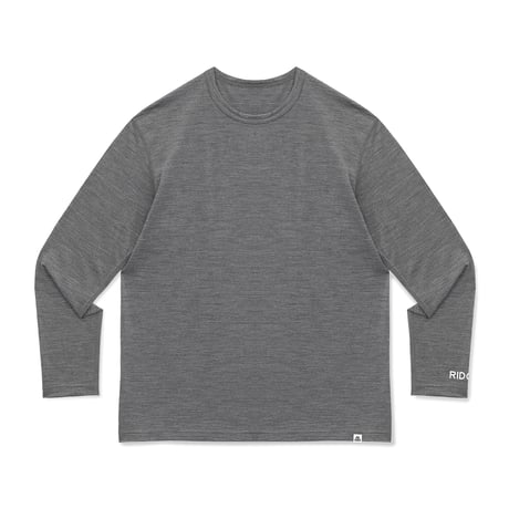 RIDGE MOUNTAIN GEAR Merino Basic Tee Long Sleeve