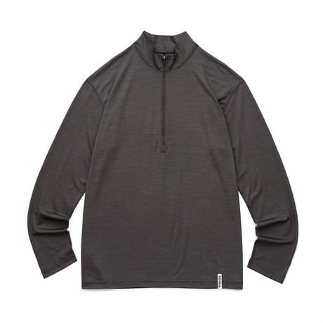 RIDGE MOUNTAIN GEAR Merino Half Zip Stand Collar