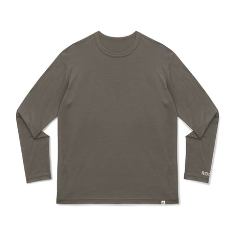 RIDGE MOUNTAIN GEAR Merino Basic Tee Long Sleeve